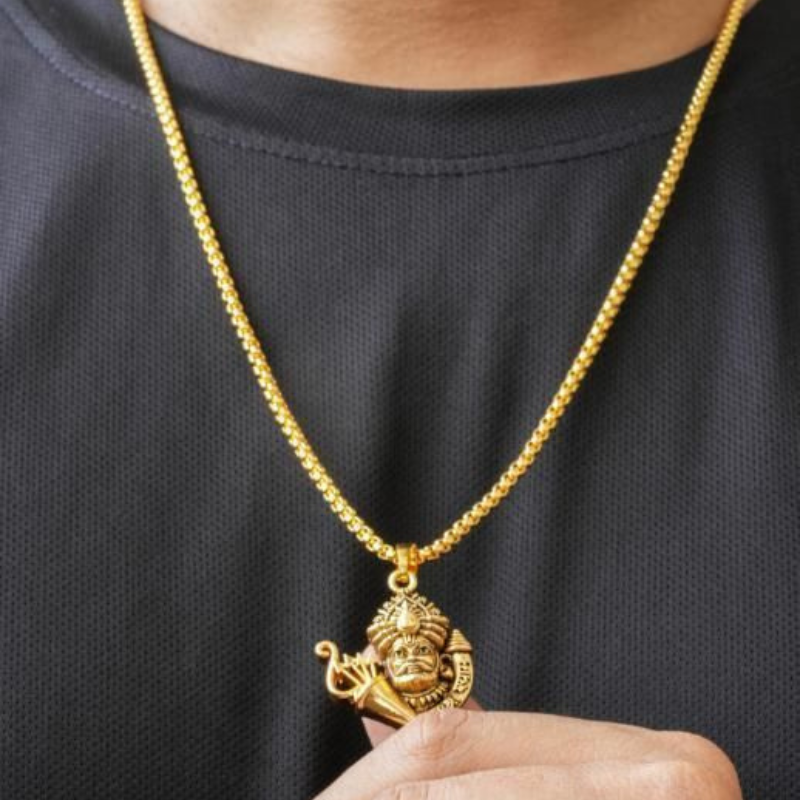 Khatu Shyamji Pendant with Chain
