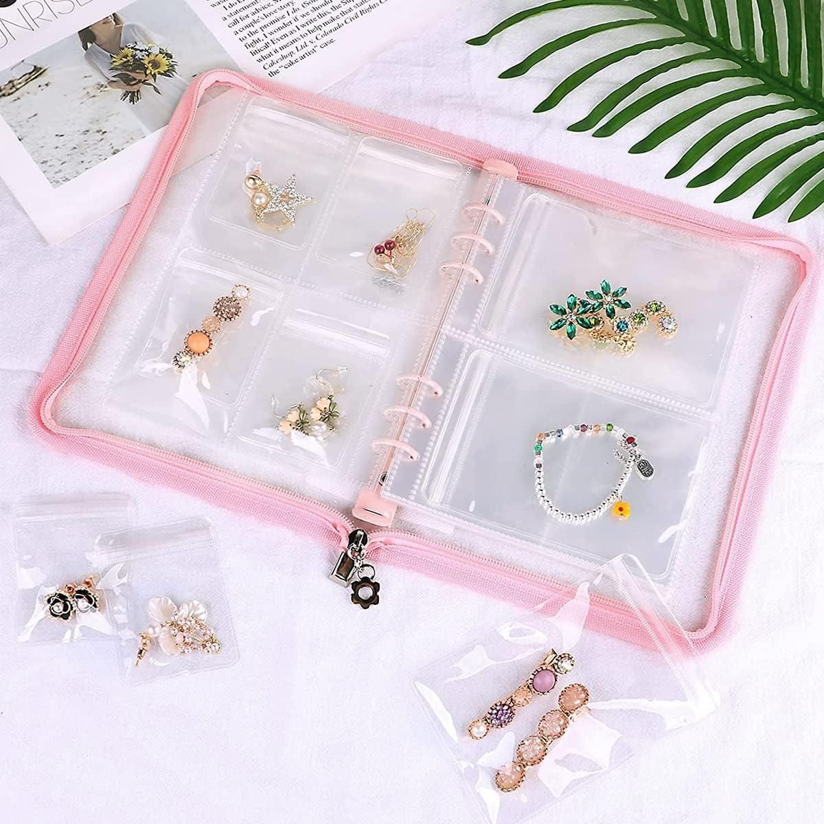Transparent Jewellery Organizer Book With 60 Pocket