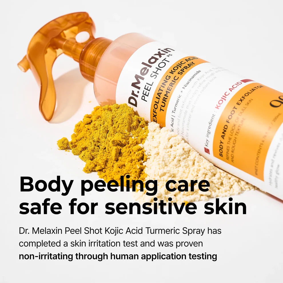 Peel Shot™ Skin Brightening Kojic Acid Turmeric Exfoliating Spray - old
