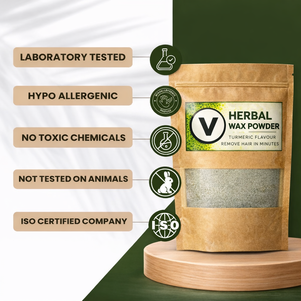 Herbal Wax Powder – Painless Hair Removal in Minutes