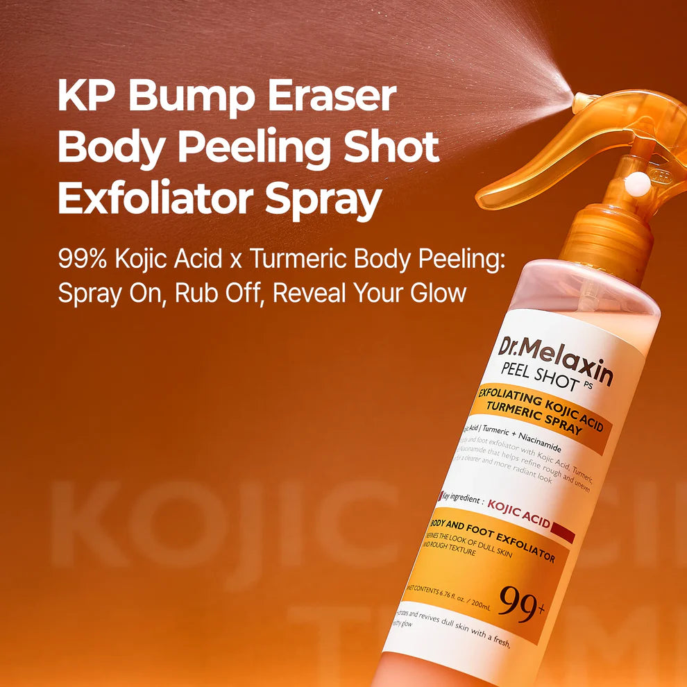 Peel Shot™ Skin Brightening Kojic Acid Turmeric Exfoliating Spray - old