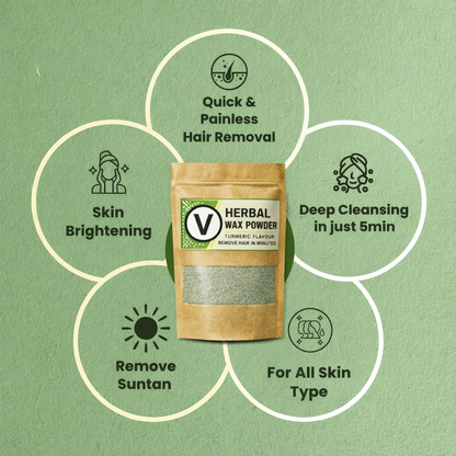 Herbal Wax Powder – Painless Hair Removal in Minutes